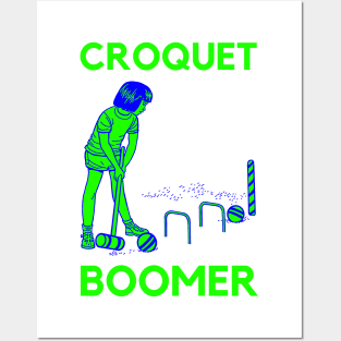 Croquet Boomer Posters and Art